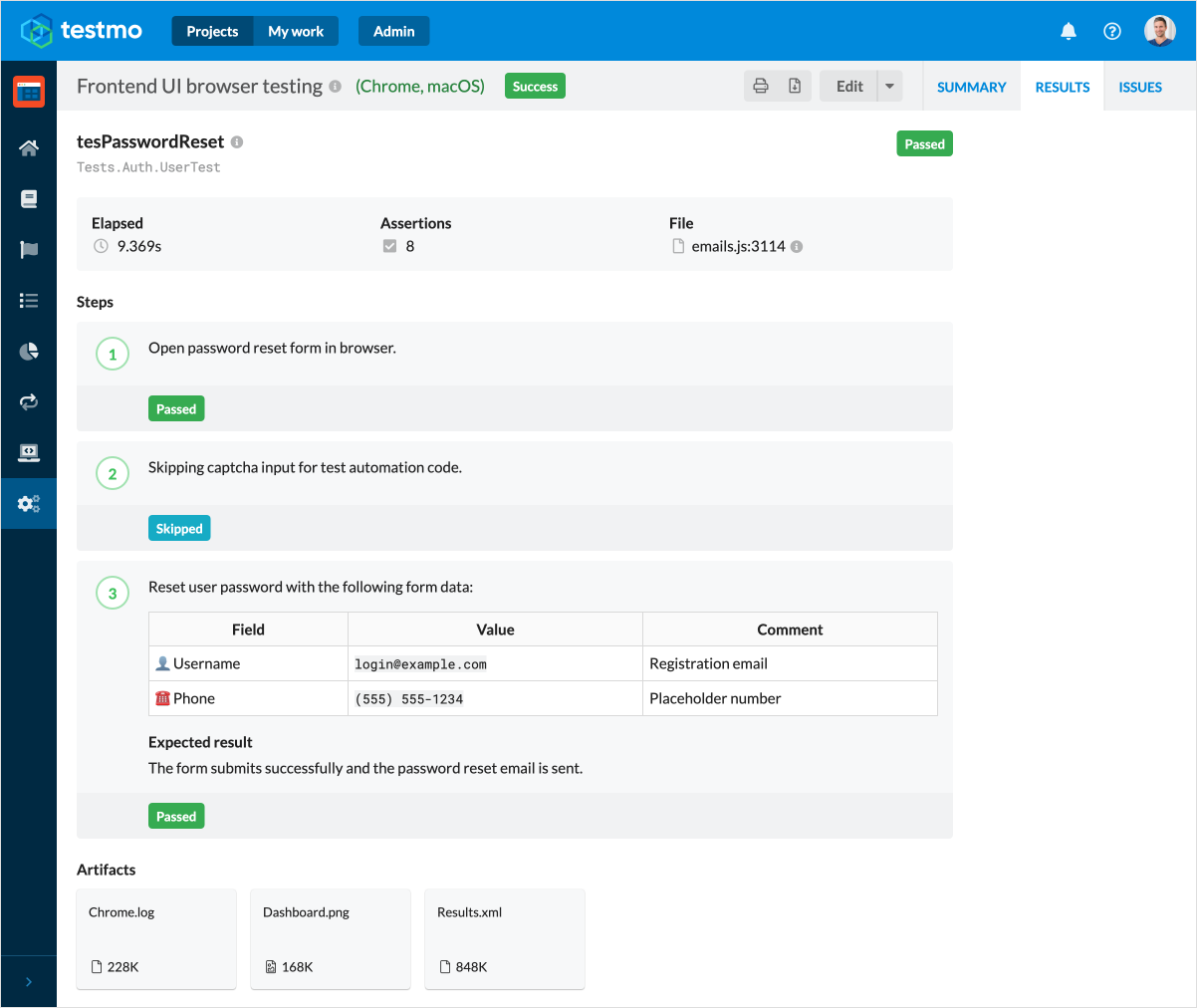 automation-runs-results-test-field-step-artifacts.png